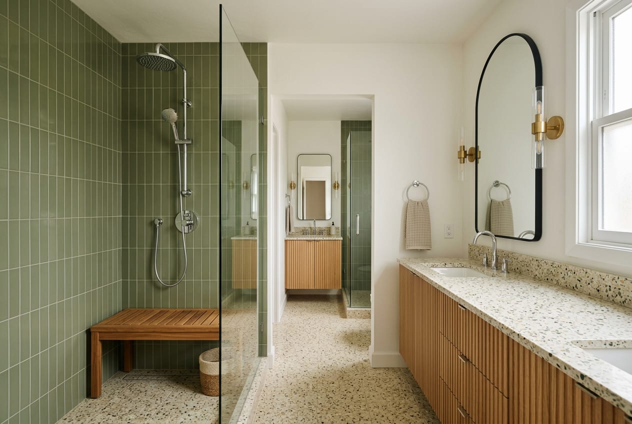 Ruiz Bathroom Remodeling Company, bathroom remodeling in Orting, completed project 2